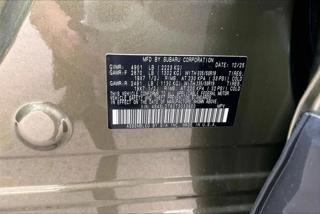 Used 2026 Brown Subaru Touring image 33
