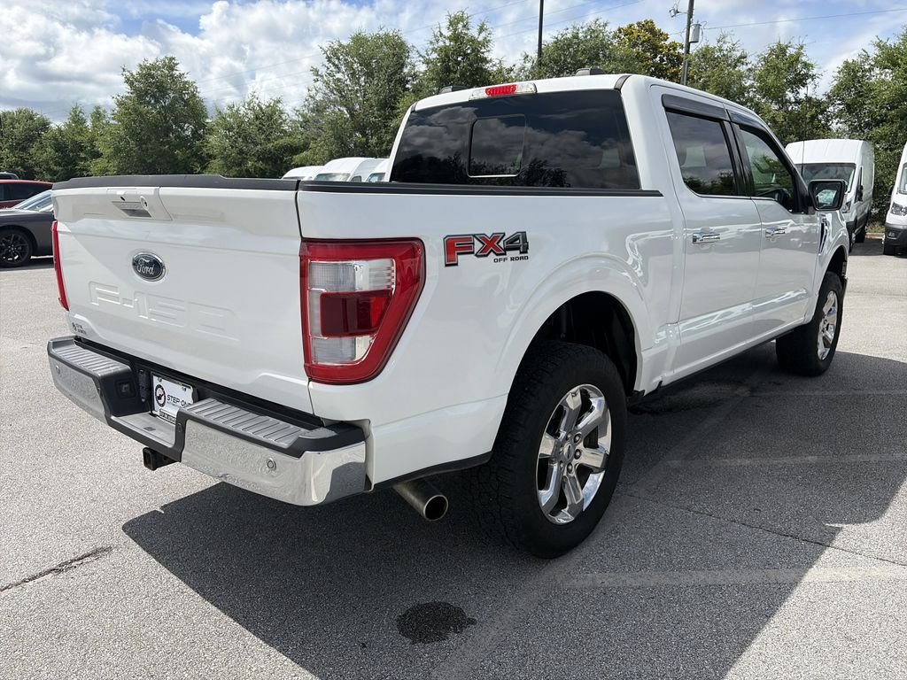 Used 2021 White Ford Lariat image 7