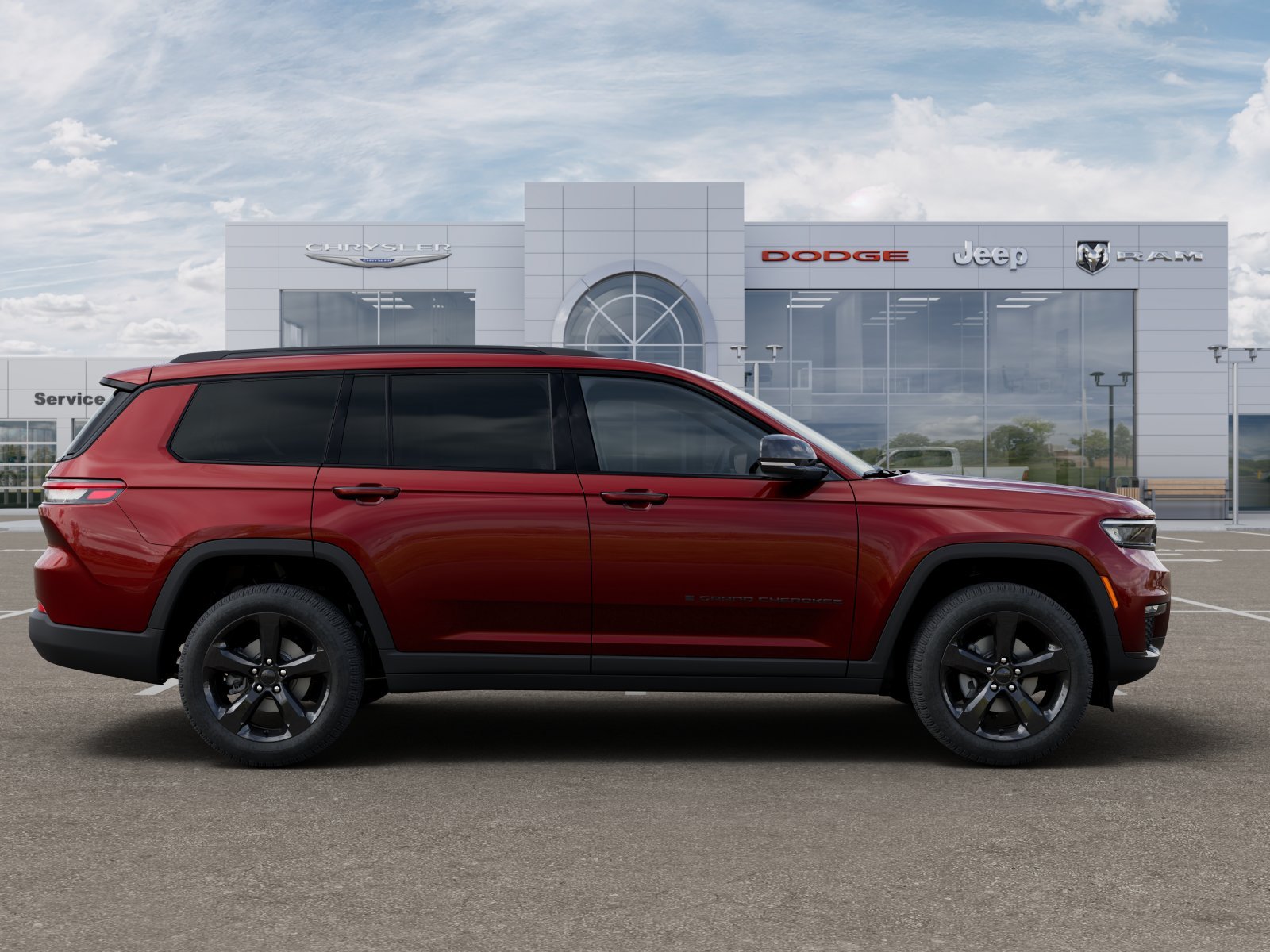 New 2025 Velvet Red Pearl-Coat Exterior Paint Jeep Limited image 45