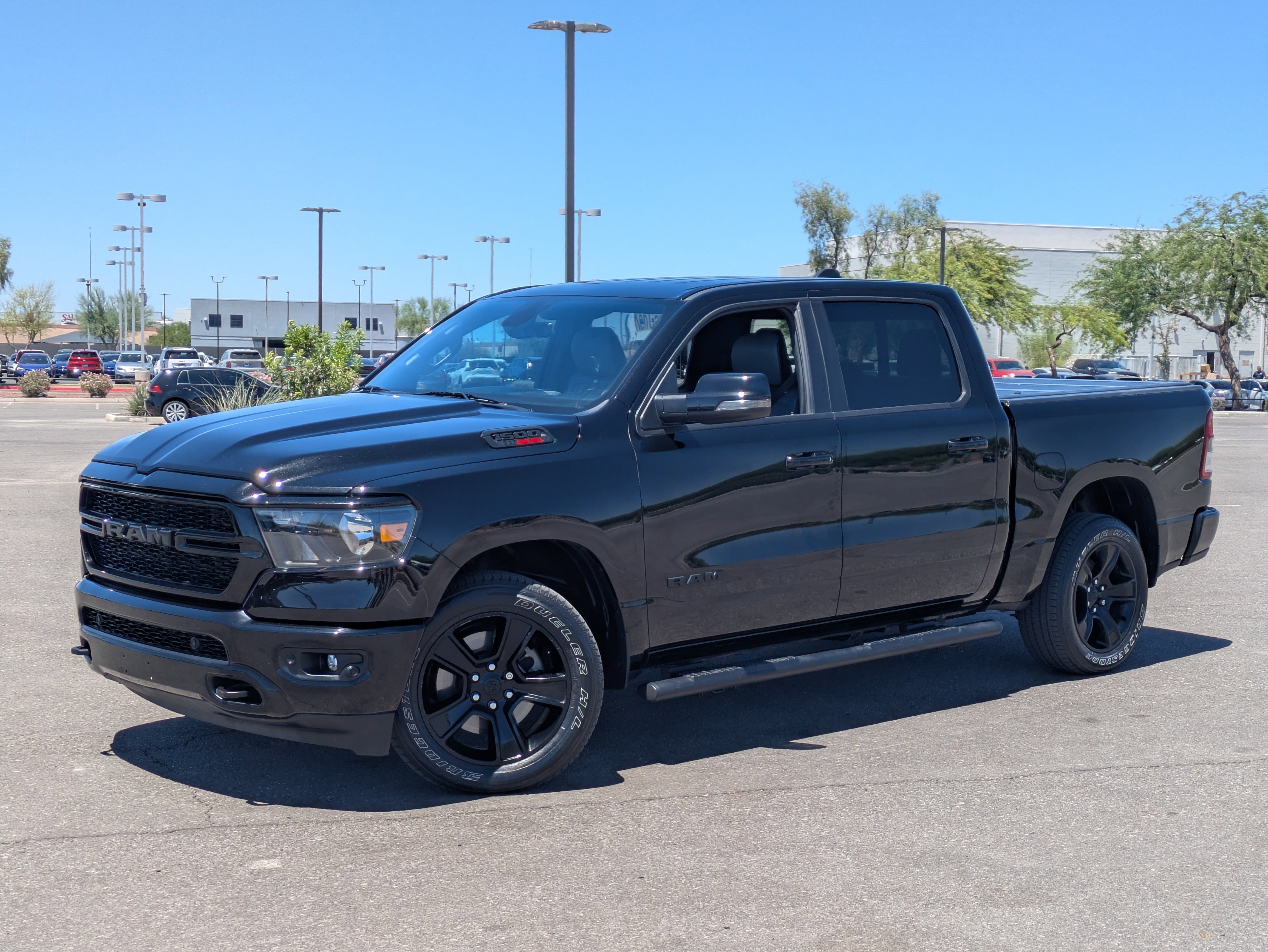 Used 2023 Diamond Black Crystal Pearlcoat Ram Big Horn image 31