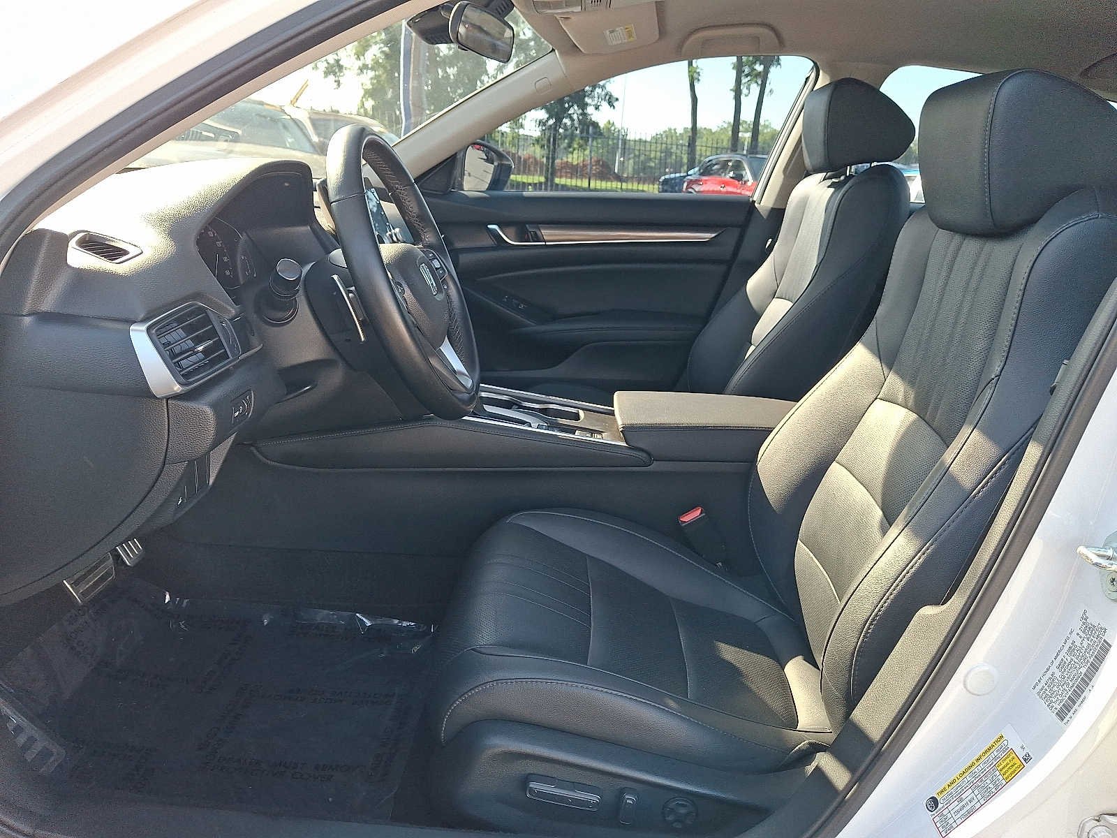 Used 2021 Platinum White Pearl Honda Sport SE image 14