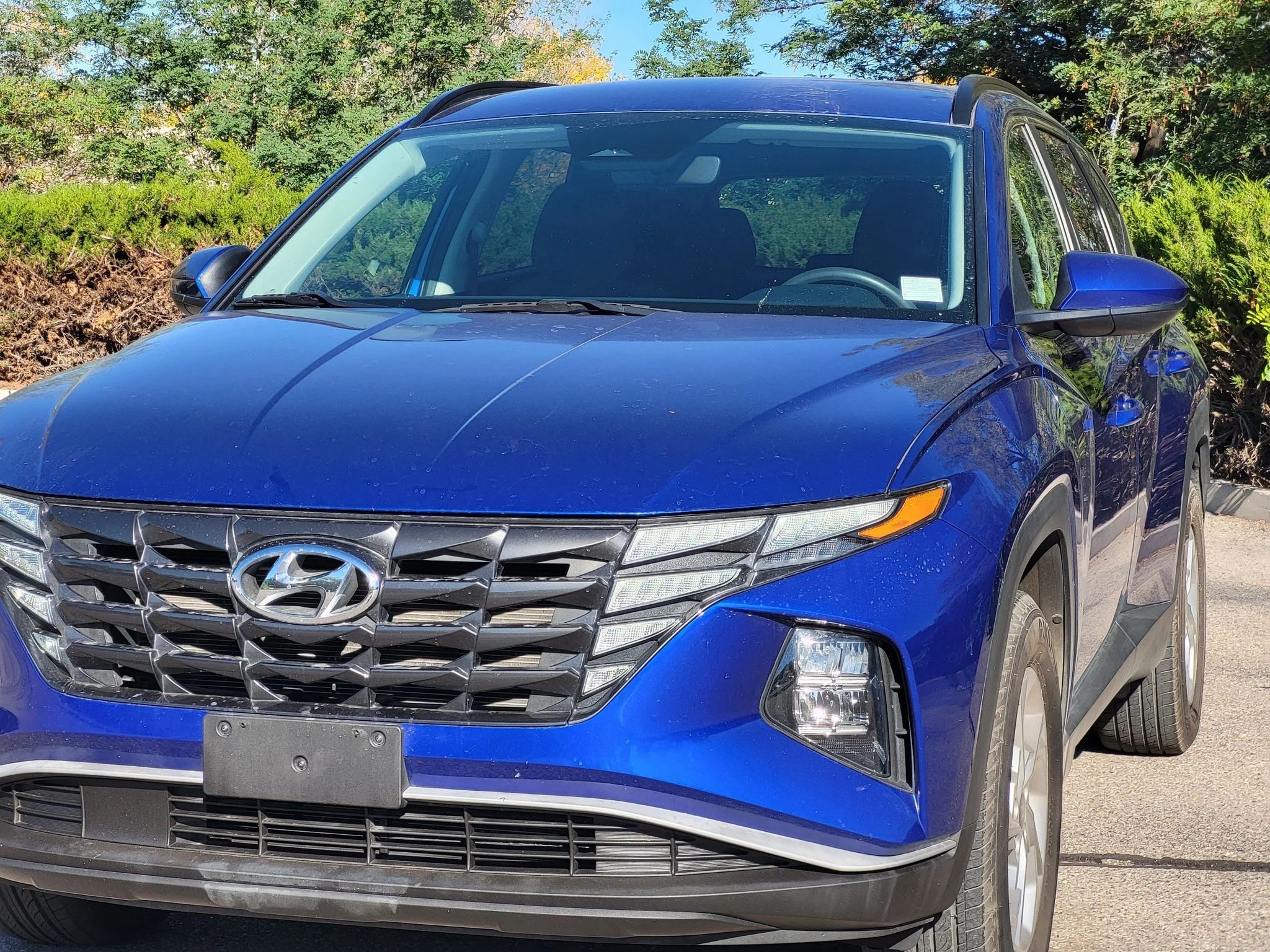 Used 2024 Intense Blue Hyundai SEL image 7