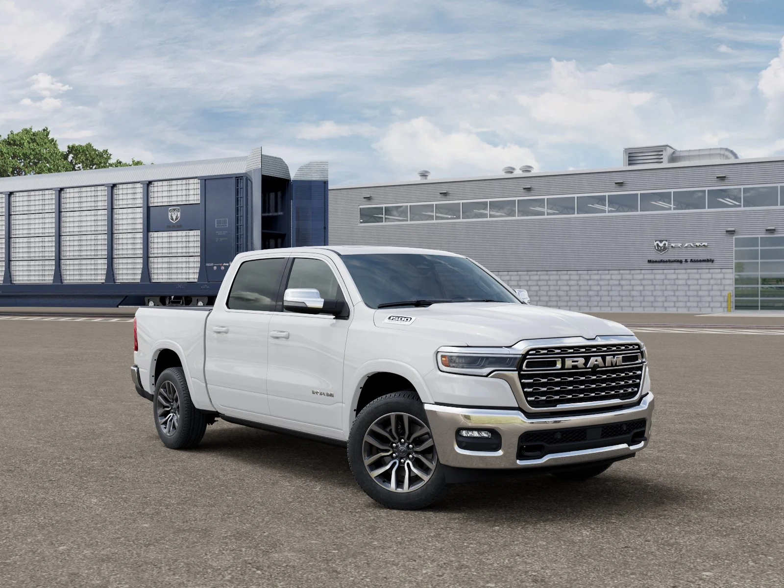 New 2027 Bright White Clear-Coat Exterior Paint RAM Limited image 5