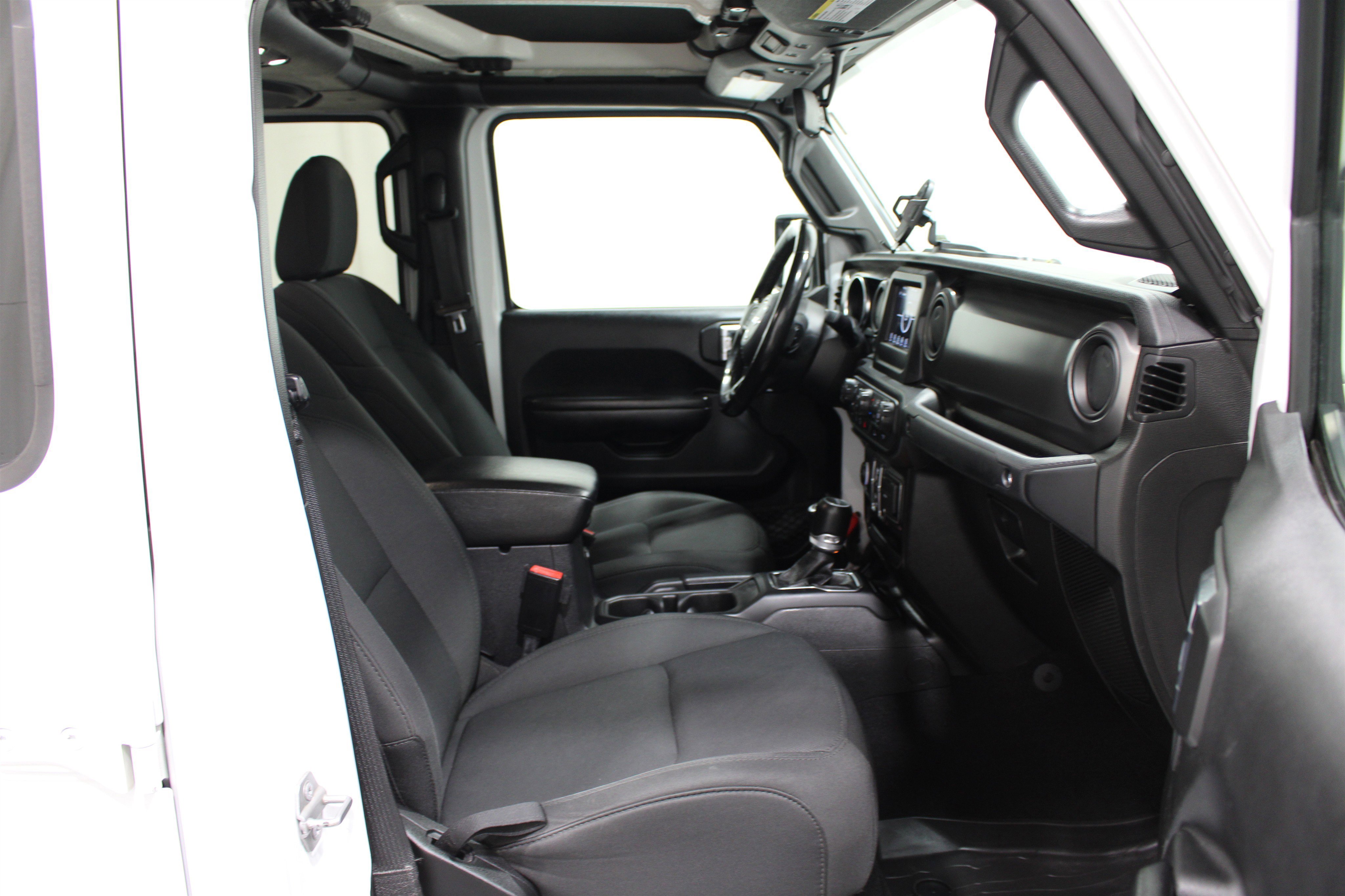 Used 2021 Bright White Clearcoat Jeep Willys image 23