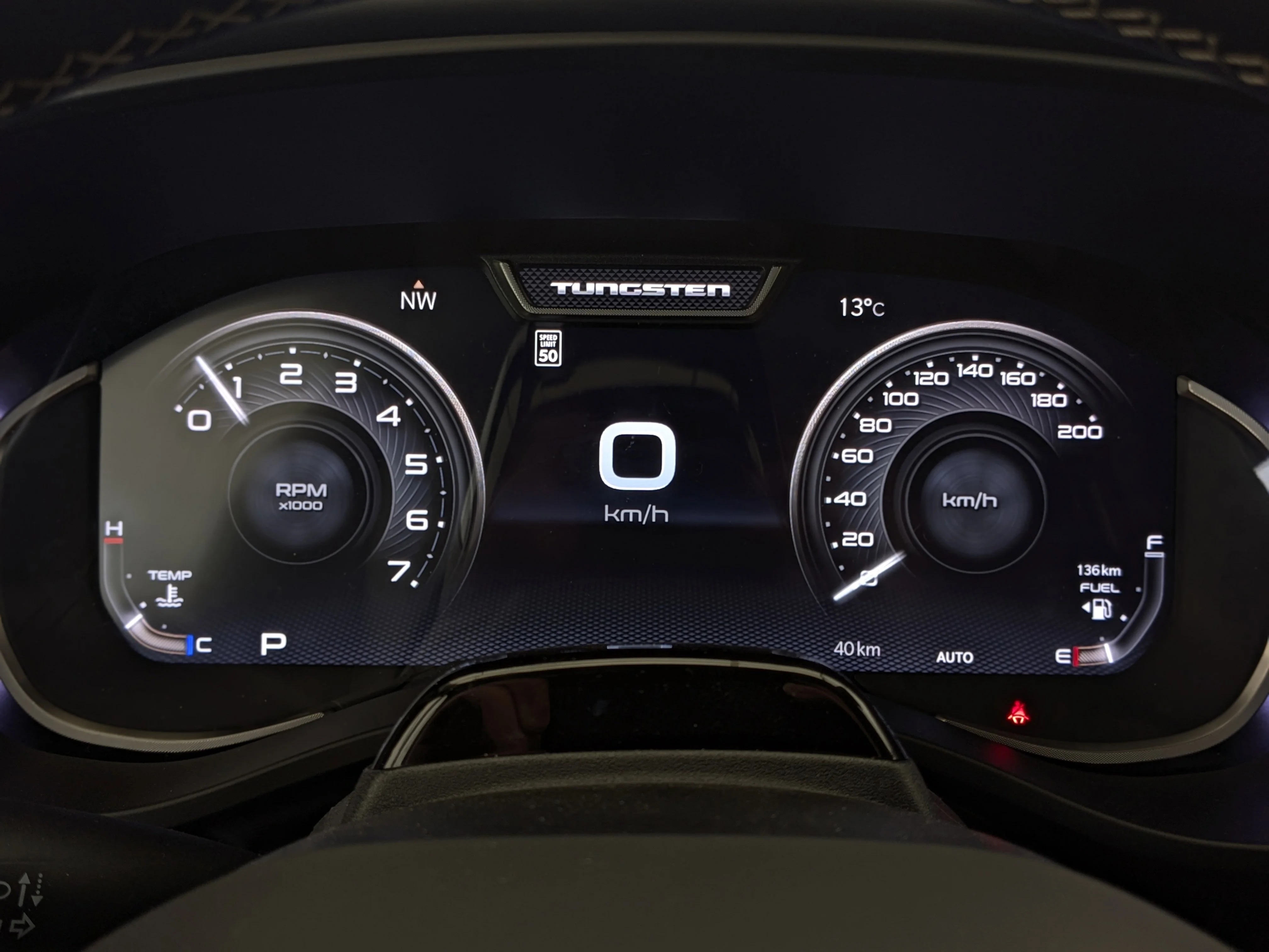 New 2026 Black RAM Tungsten - - 3.0L Hurricane HO T-Turbo - Prem Lthr Bucket Seats - E-Locker Axle & More! image 19
