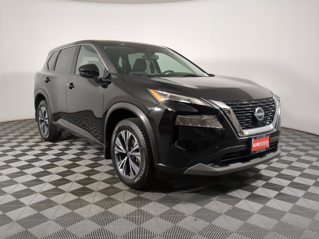 Certified Used 2023 SUPER BLACK Nissan SV image 3