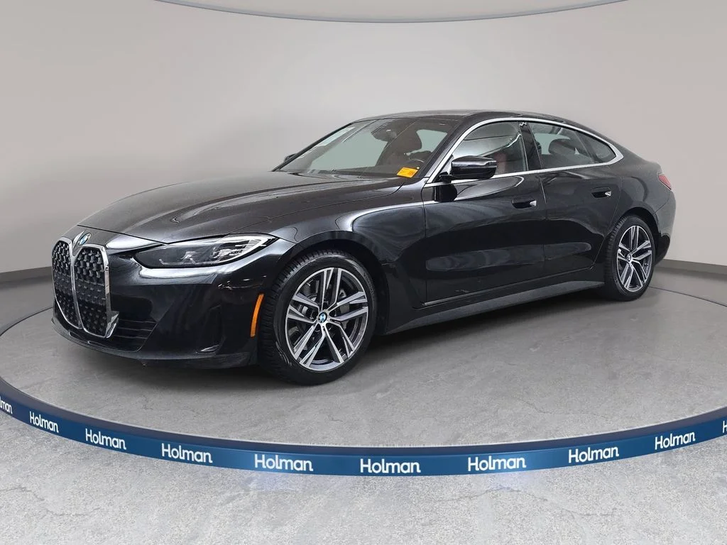 Used 2022 Black Sapphire Metallic BMW 430i Gran Coupe image 1