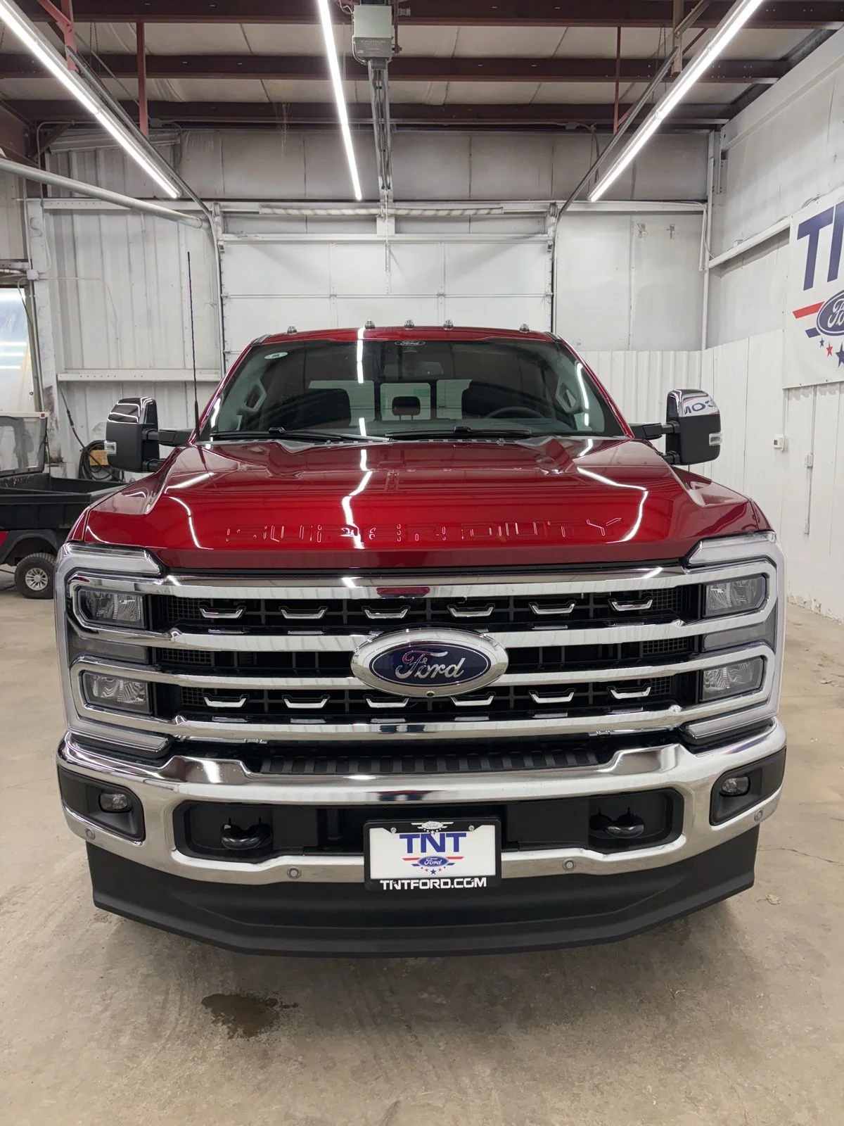 New 2026 Ruby Red Metallic Tinted Clearcoat Ford F-250® Lariat® image 3