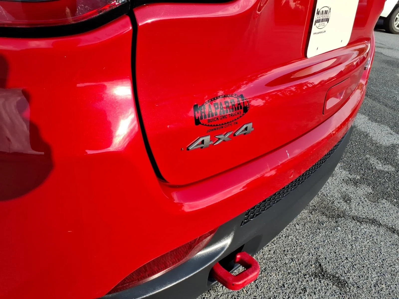 Used 2021 Red Redline Pearlcoat Jeep Trailhawk image 4
