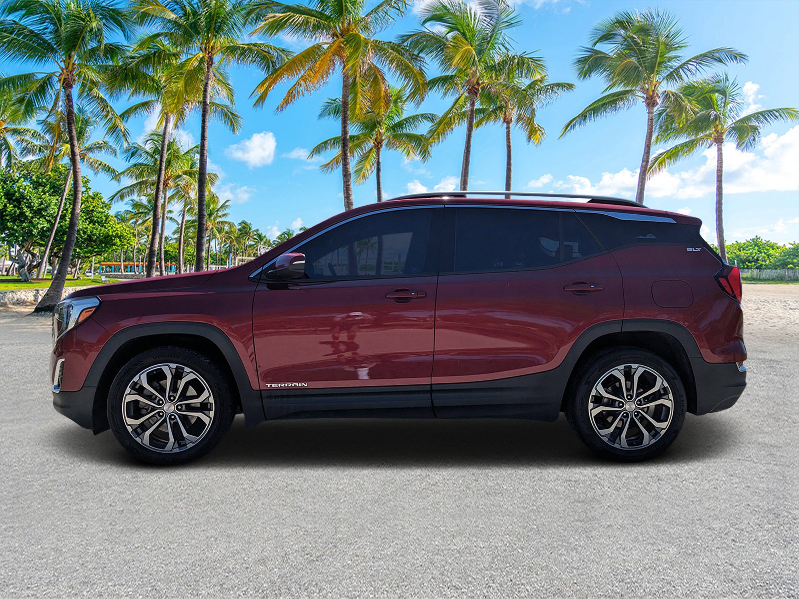 Used 2020 Red Quartz Tintcoat GMC SLT image 6