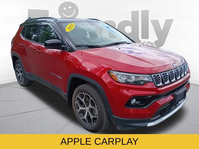 Used 2024 Red Jeep Limited image 3