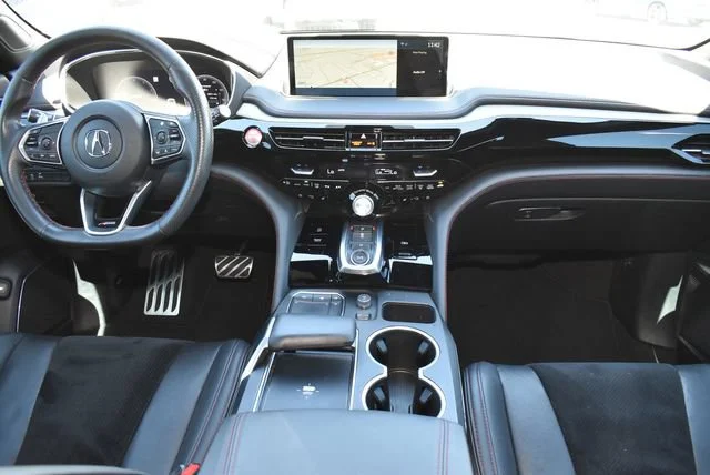 Certified Used 2023 Liquid Carbon Metallic Acura SH-AWD with A-Spec Package image 39