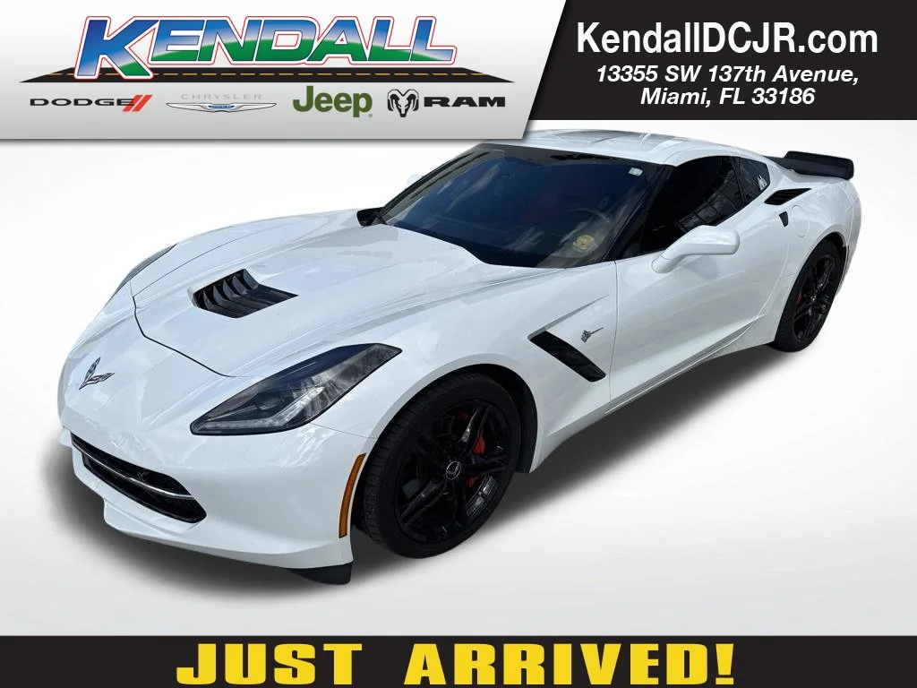 Used 2017 White Chevrolet Stingray image 1