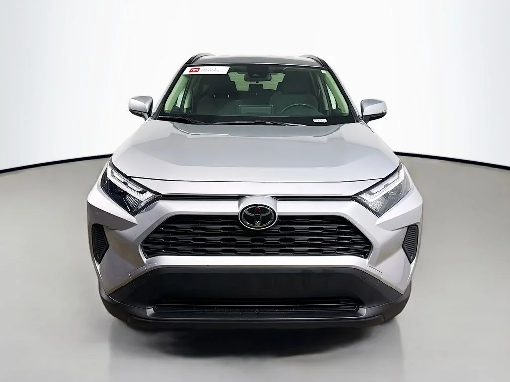 Used 2025 Silver Sky Metallic Toyota Hybrid XLE image 2