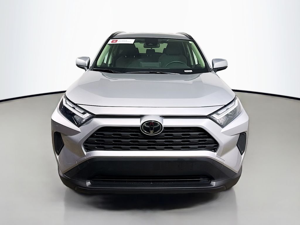 Used 2025 Silver Sky Metallic Toyota Hybrid XLE image 2
