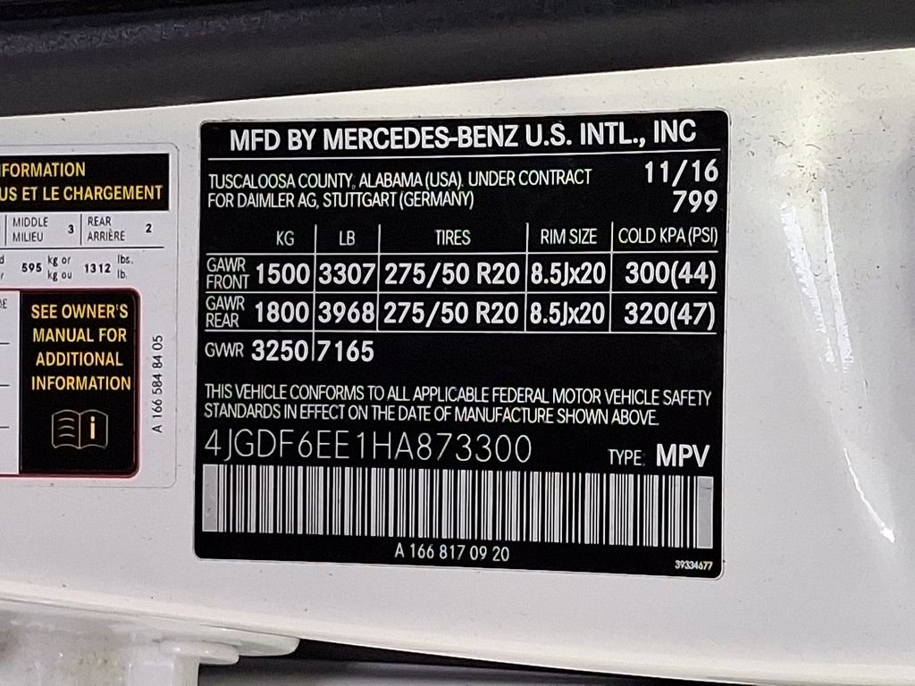 Used 2017 White Mercedes-Benz GLS 450 image 28