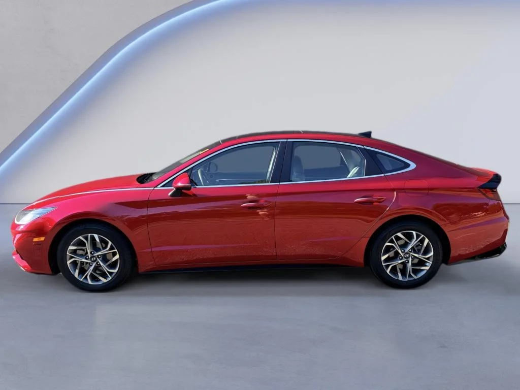 Used 2020 Calypso Red Hyundai SEL image 2