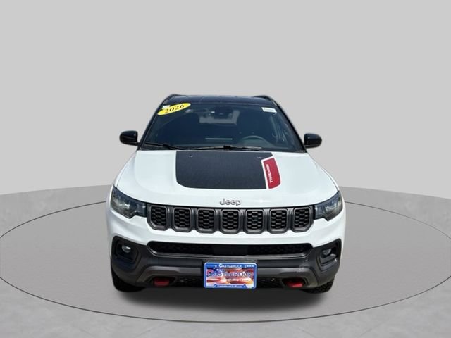 New 2026 Bright White Clear-Coat Exterior Paint Jeep Trailhawk image 9