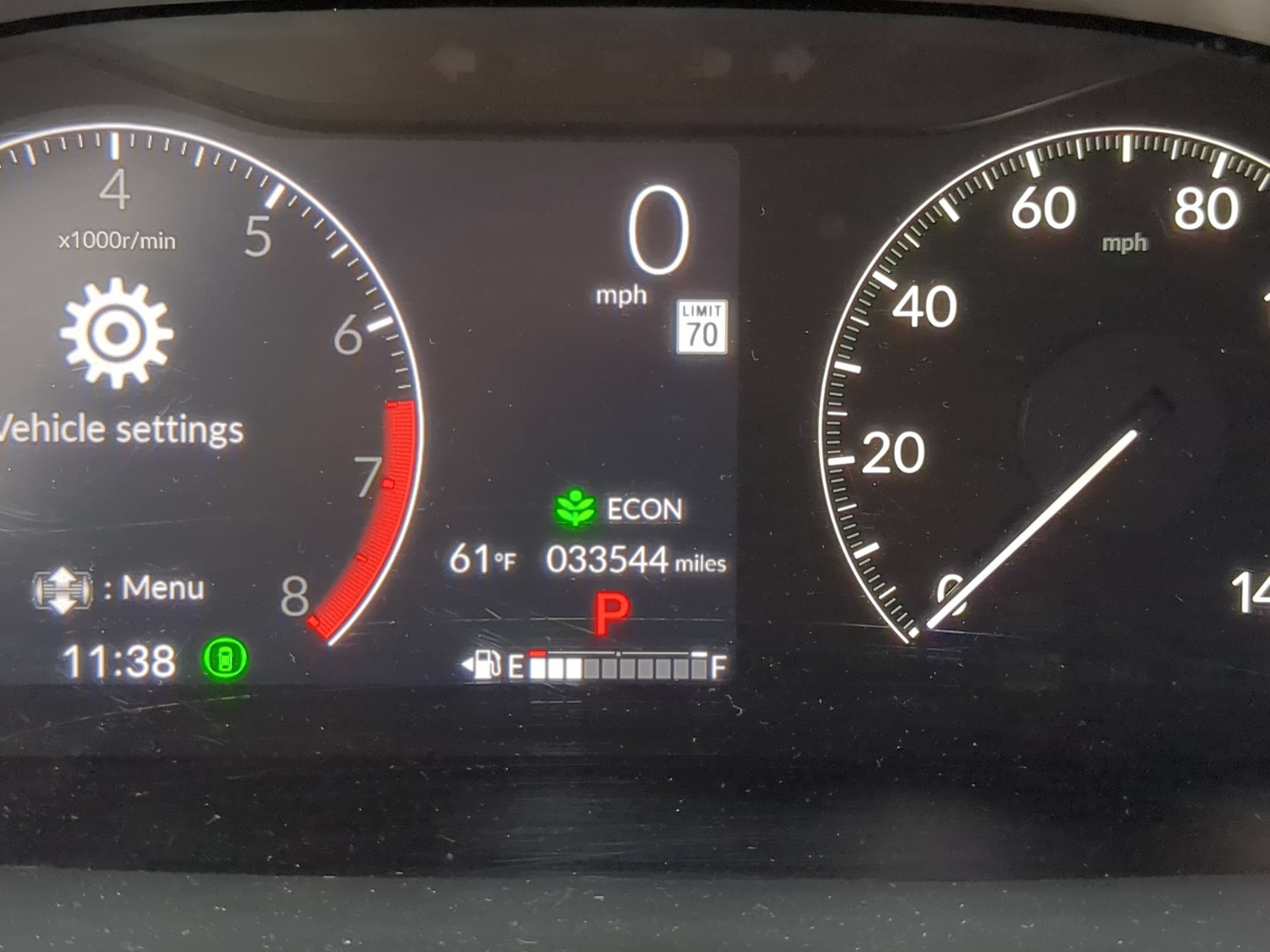 Used 2024 Blue Honda EX image 22