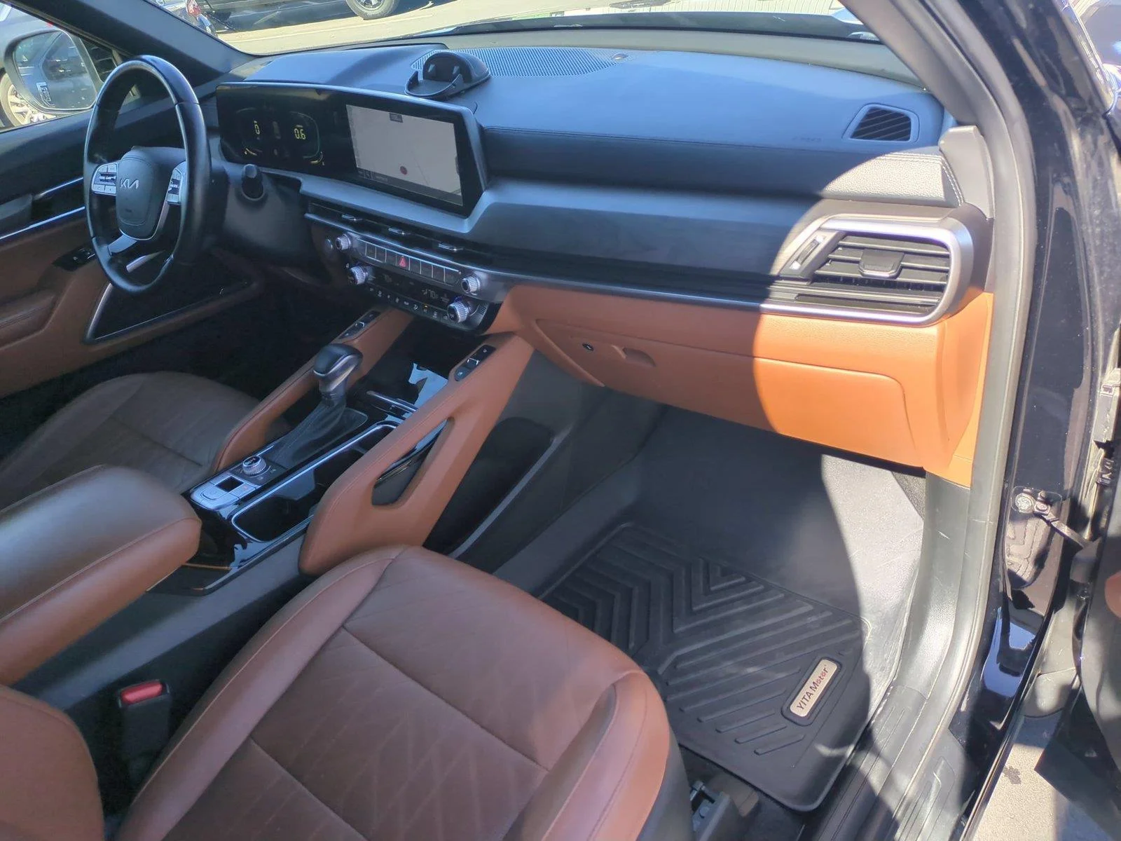 Used 2024 Ebony Black Kia EX X-Line image 40