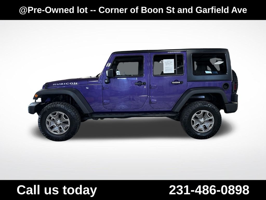Used 2017 Purple Jeep Unlimited Rubicon image 2