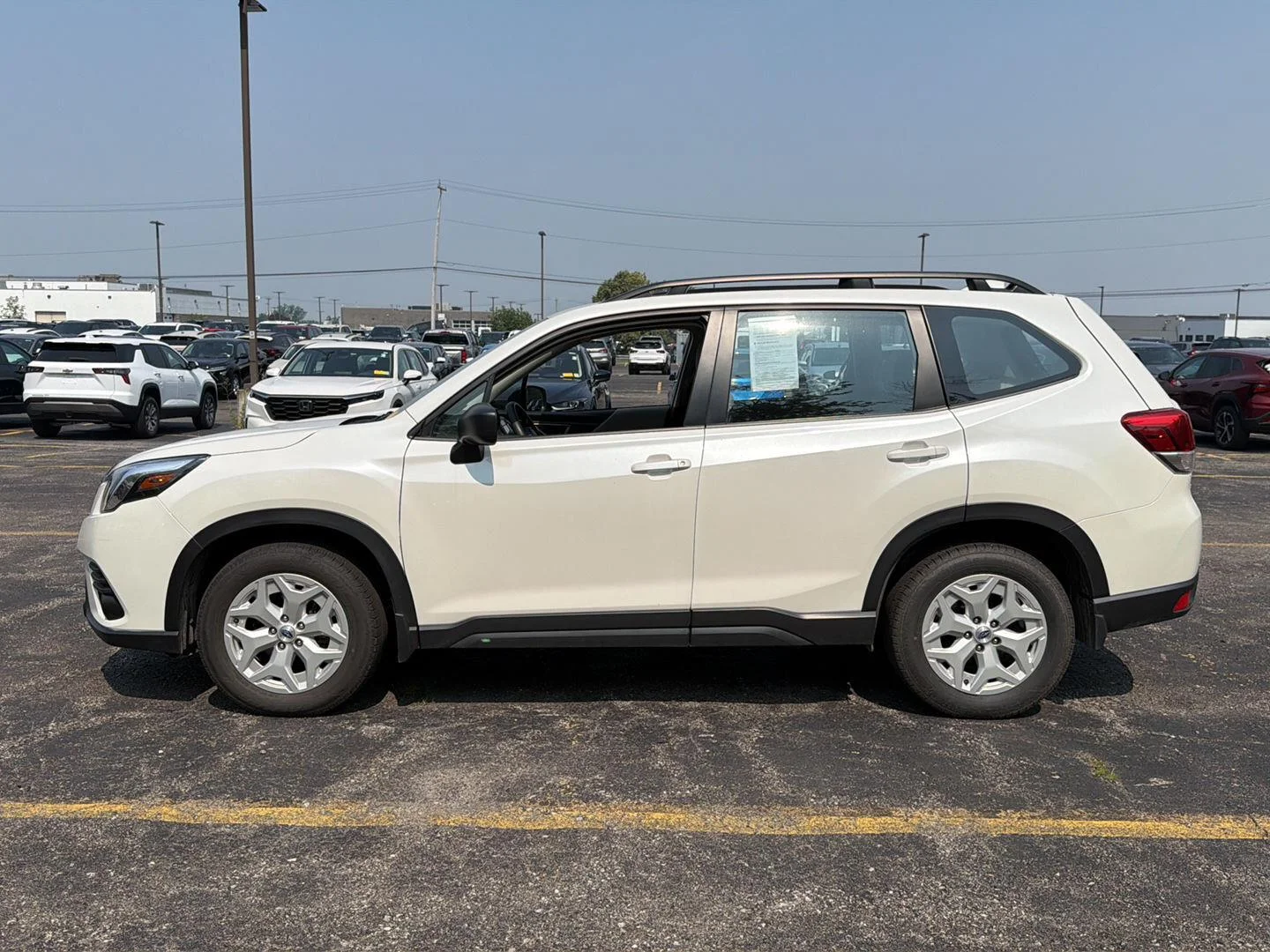 Used 2022 Crystal White Pearl Subaru  image 10