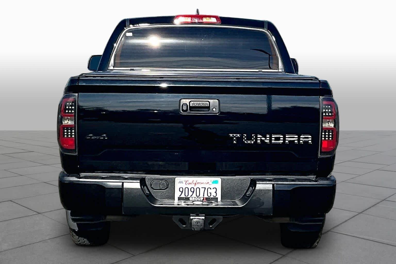 Used 2020 Midnight Black Metallic Toyota TRD Pro image 4