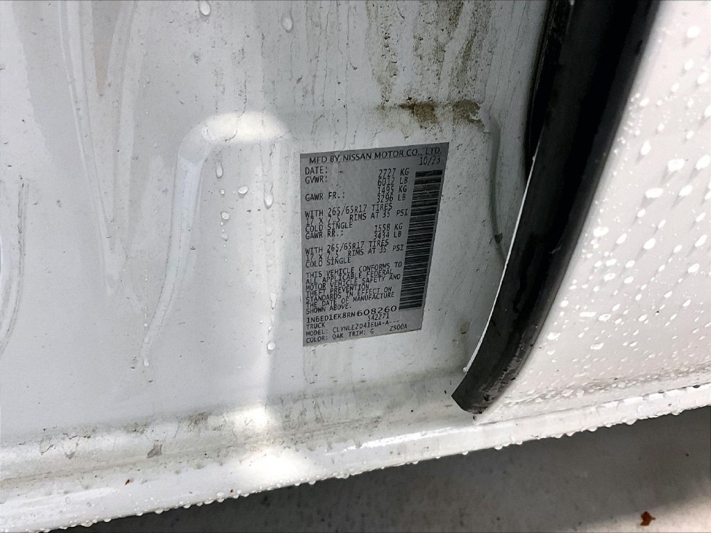 Used 2024 White Nissan SL image 28