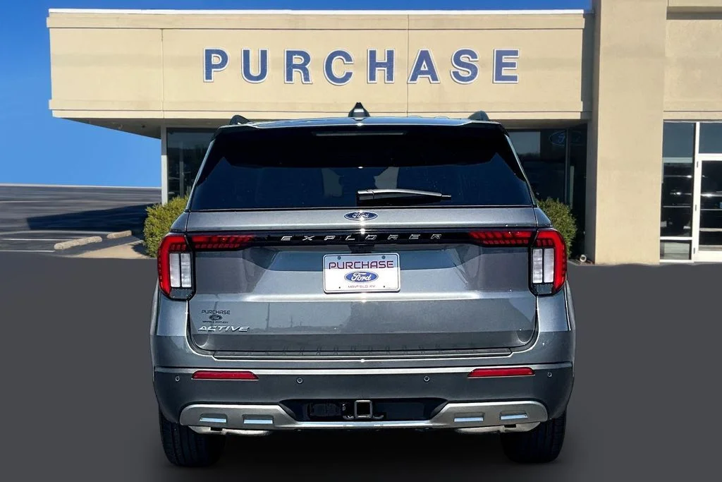 New 2026 Carbonized Gray Metallic Ford Active image 4