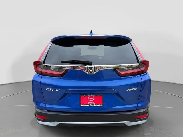 Used 2021 Blue Honda EX-L image 4