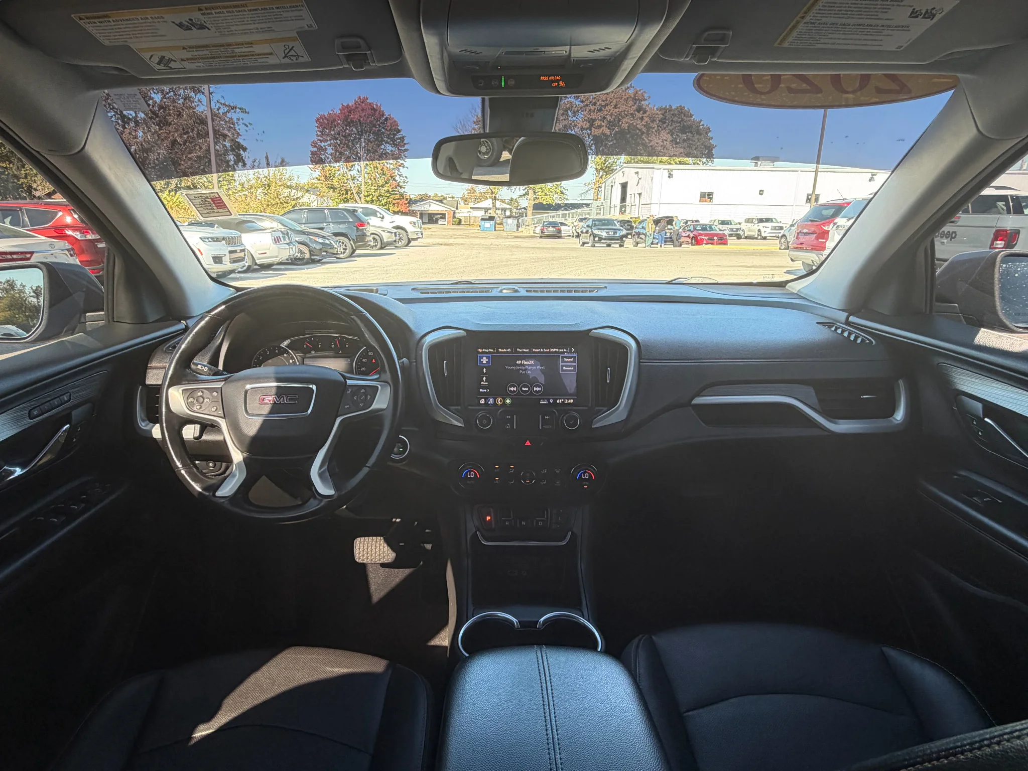 Used 2020 Satin Steel Metallic GMC SLT image 11