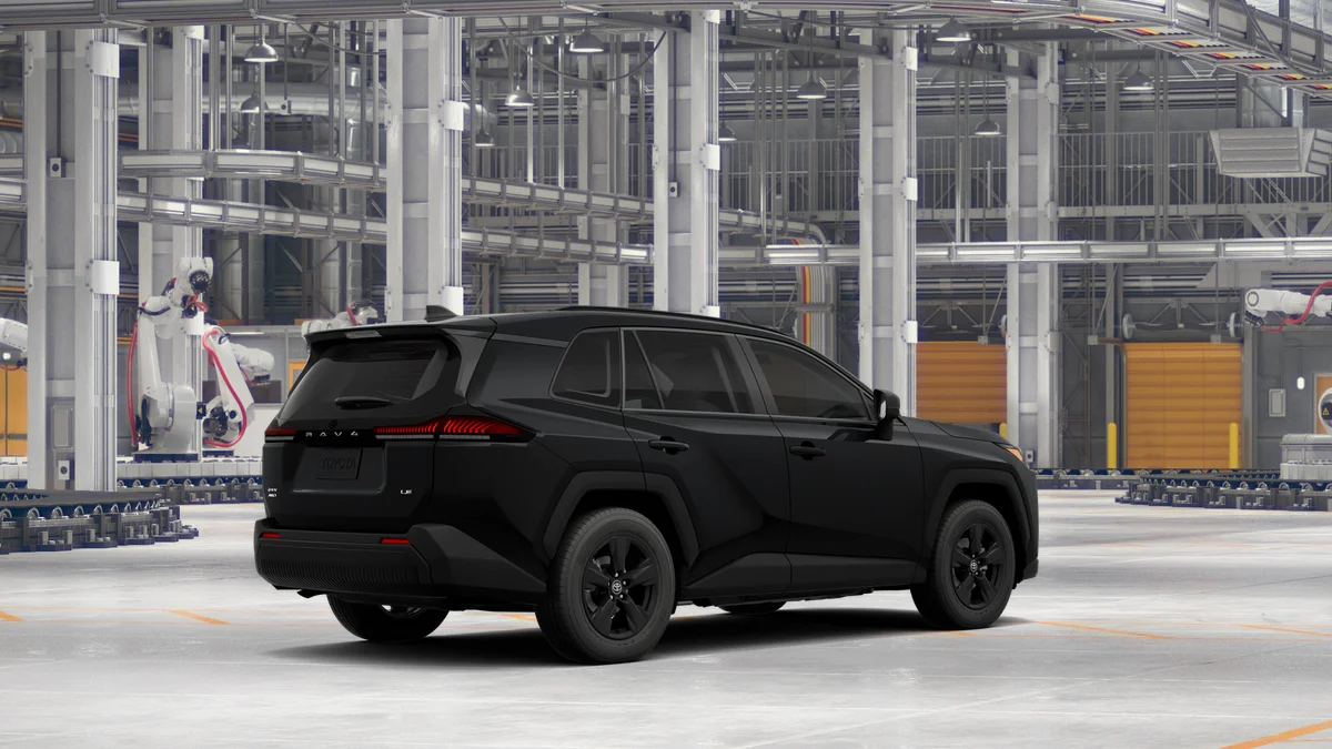 New 2026 Midnight Black Metallic Toyota LE image 23