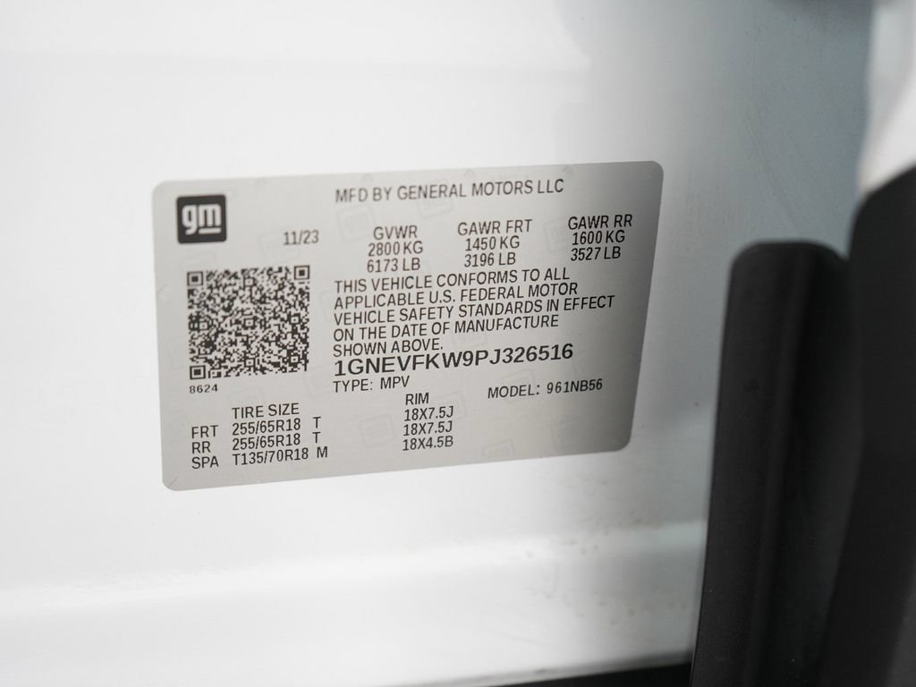 Used 2023 Summit White Chevrolet AWD 4dr LS w/1LS image 32