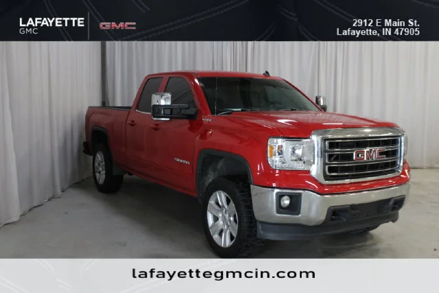 Used 2014 FIRE RED GMC SLE image 1