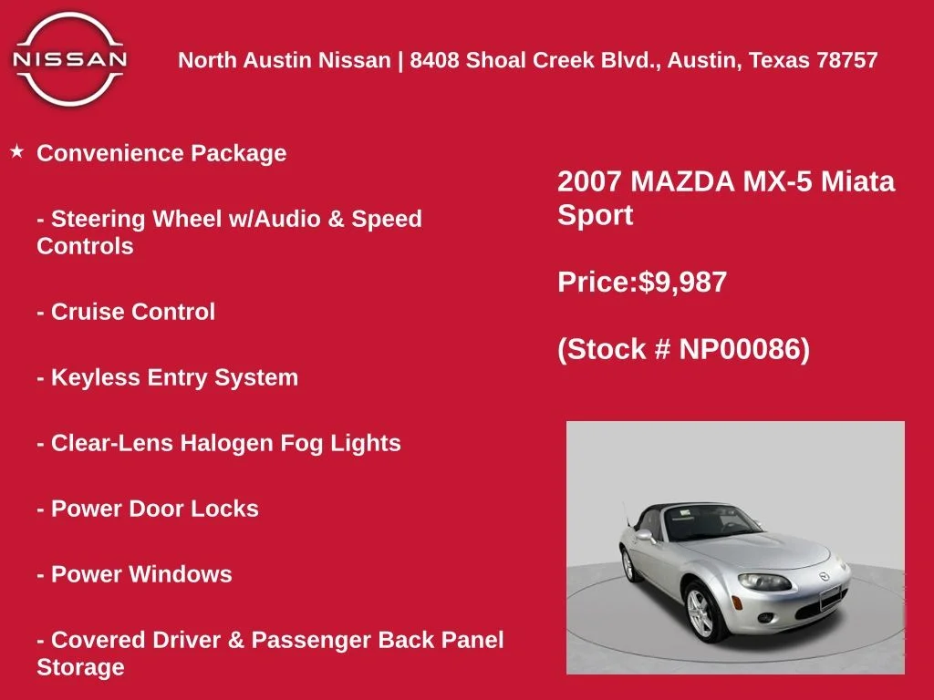 Used 2007 Silver Mazda Sport image 11