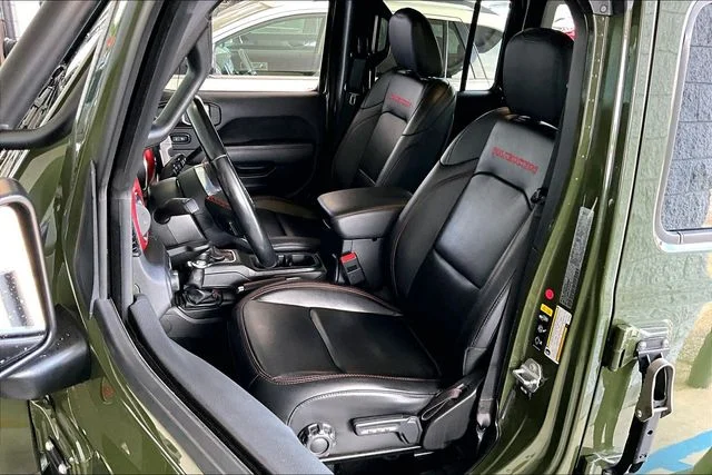 Used 2021 Green Jeep Unlimited Rubicon image 18