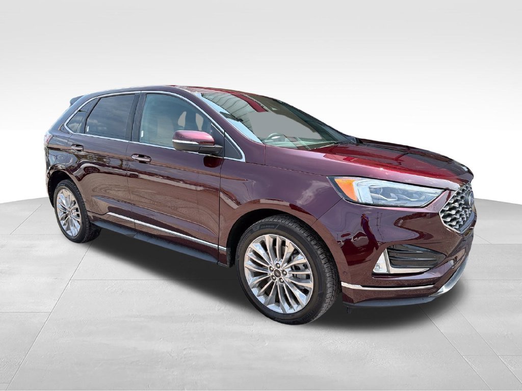 Used 2023 Red Ford Titanium image 7