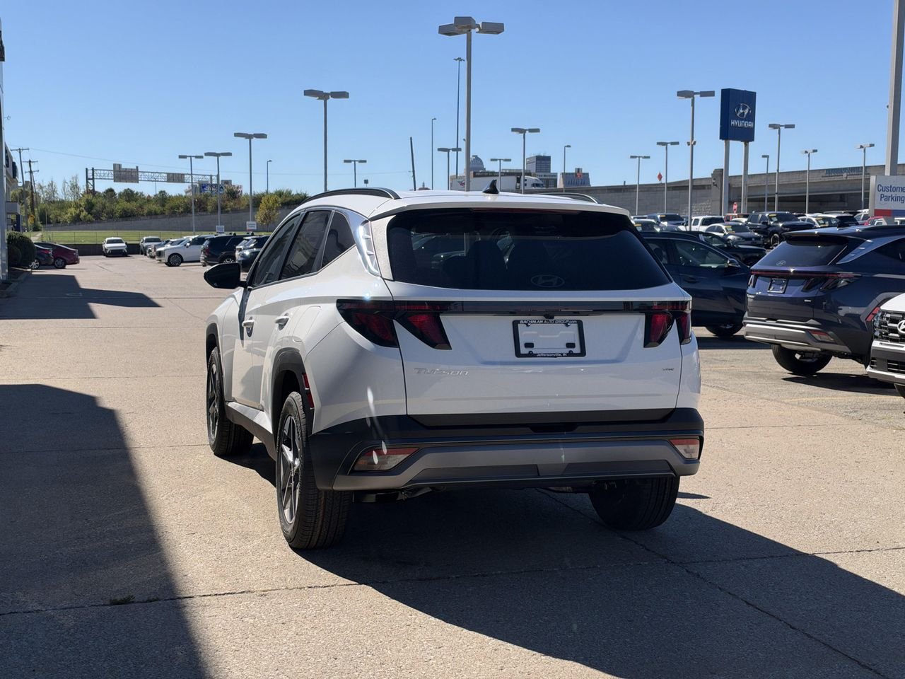 New 2026 White Pearl Hyundai SEL AWD image 7