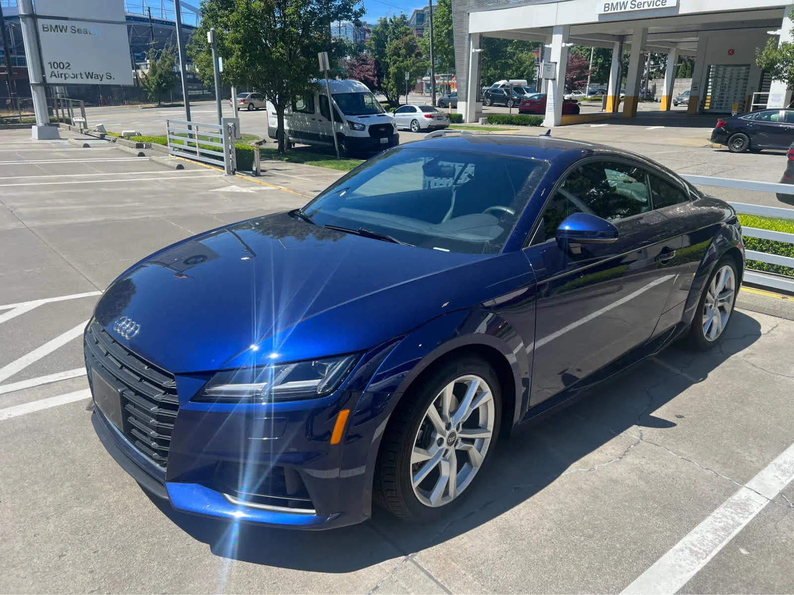 Used 2023 Navarra Blue Metallic Audi  image 5