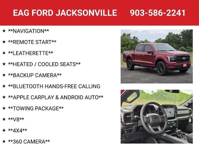 New 2026 Ruby Red Metallic Tinted Clearcoat Ford Lariat® image 55