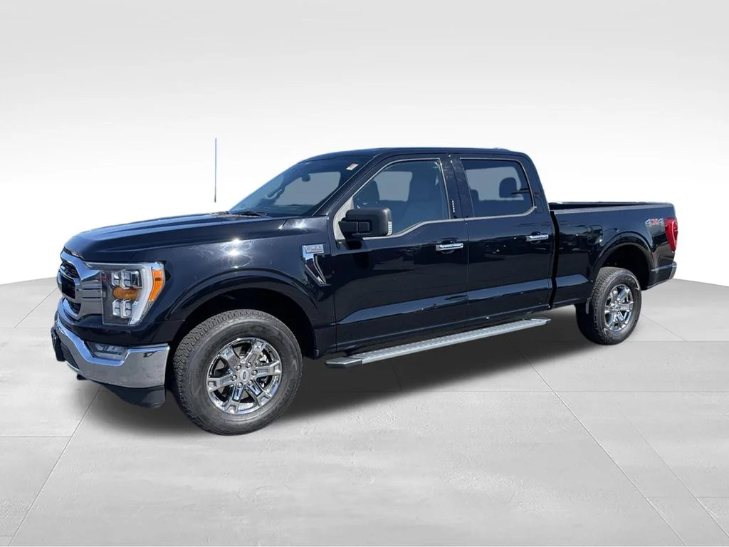 Used 2022 Black Metallic Ford XLT image 5