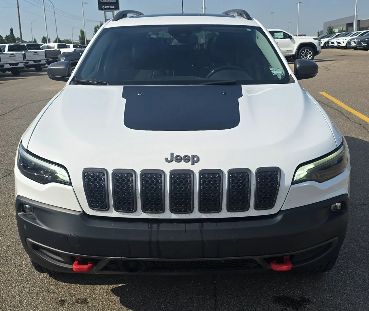 Used 2020 White Jeep Trailhawk Elite image 8