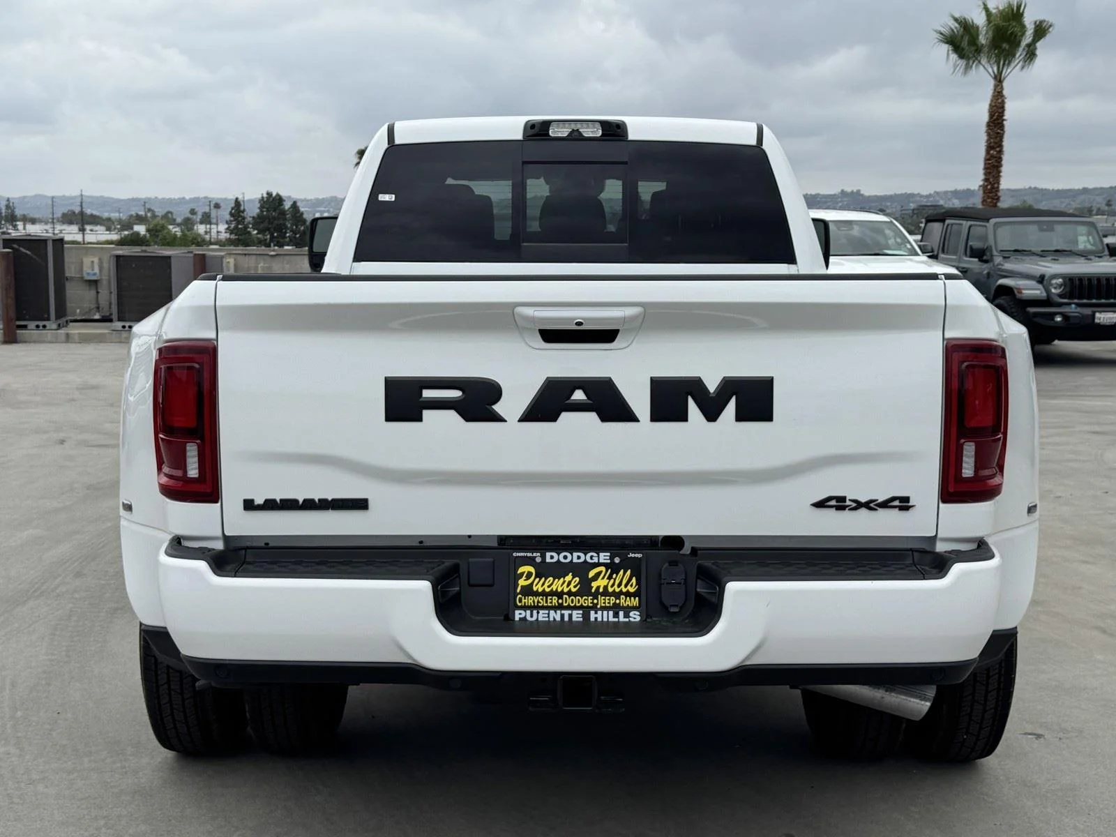 New 2026 Bright White Clear-Coat Exterior Paint RAM Laramie image 5
