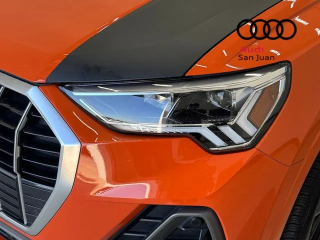 Certified Used 2025 Orange Audi Premium Plus image 4