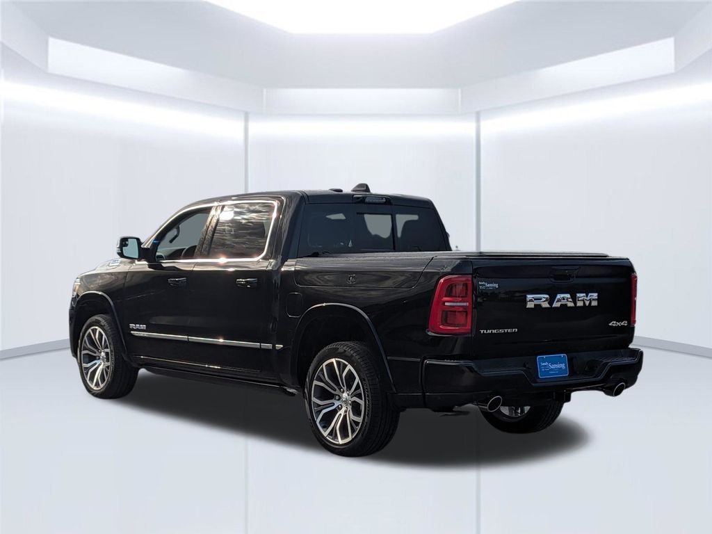 New 2026 Diamond Black Crystal Pearl-Coat Exterior Paint RAM Tungsten image 3