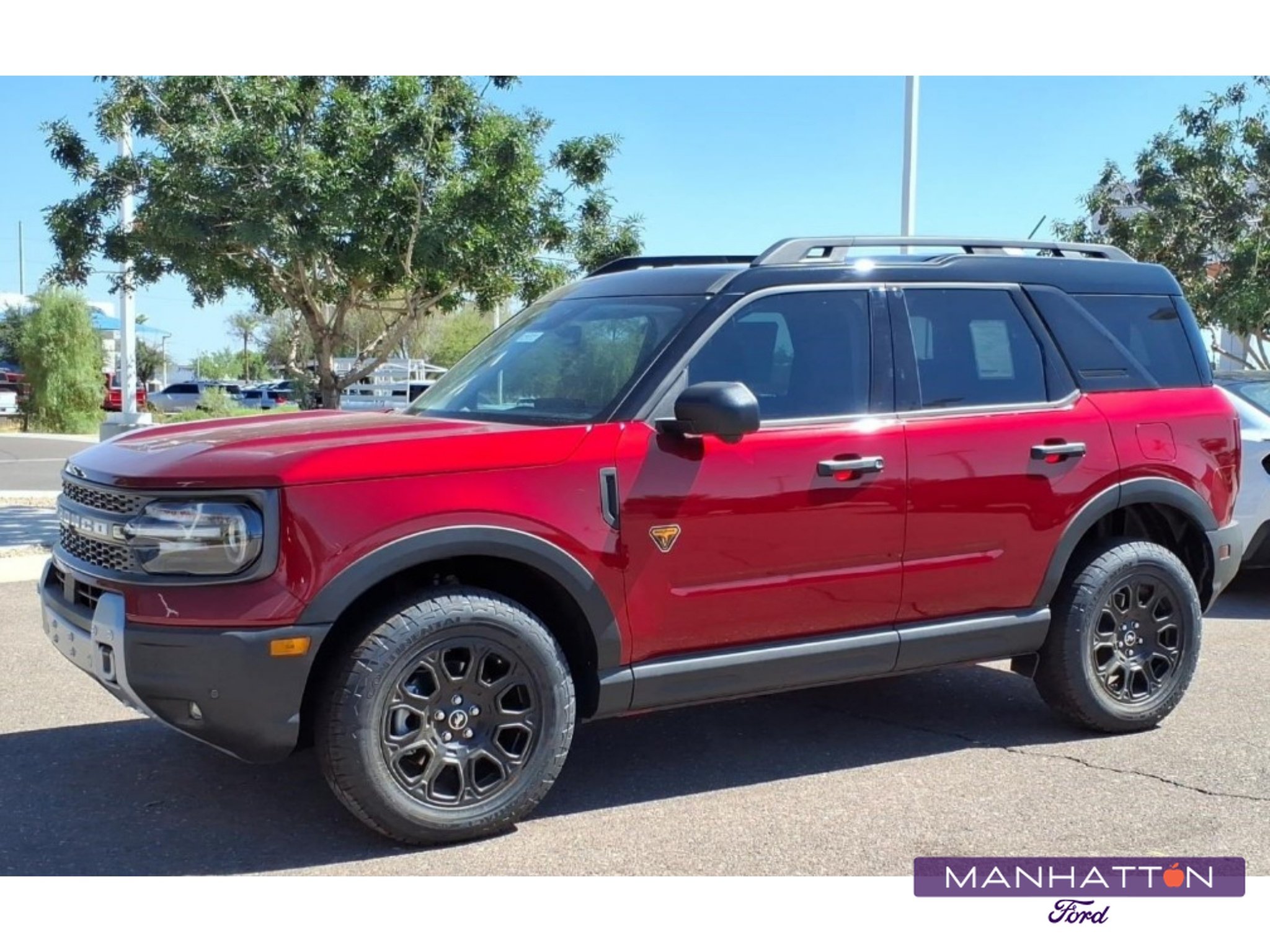 New 2026 Ruby Red Metallic Tinted Clearcoat Ford Badlands® image 1