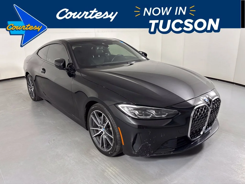 Used 2022 Black BMW 430i xDrive image 1