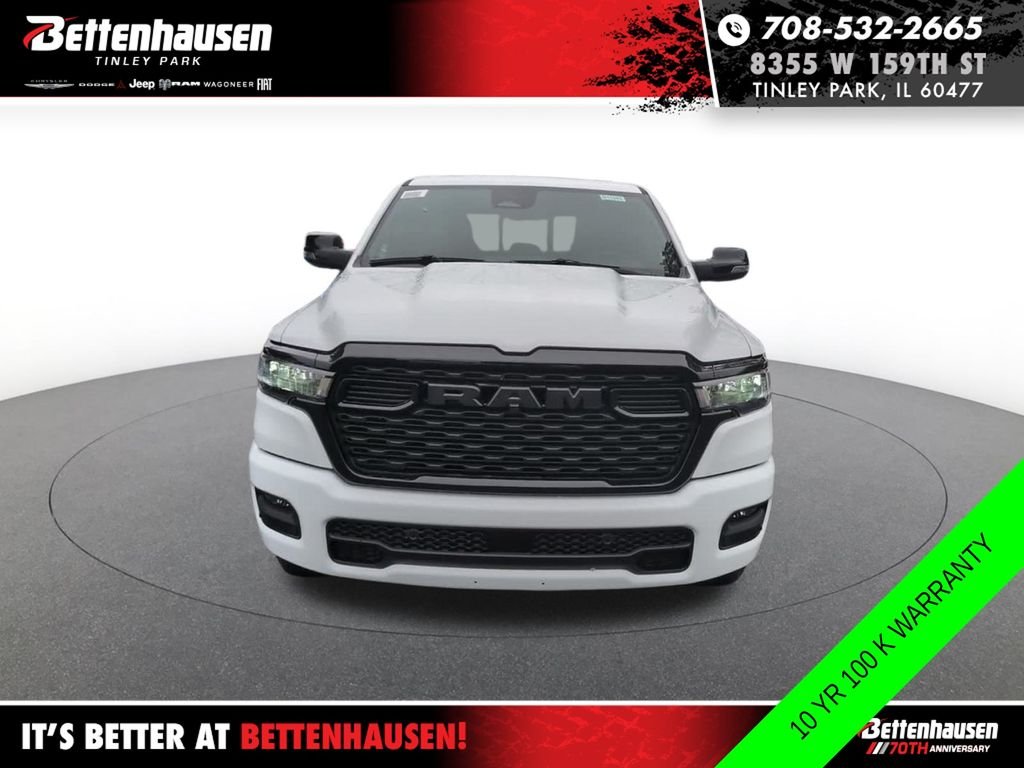 New 2026 Bright White Clear-Coat Exterior Paint RAM Big Horn image 14