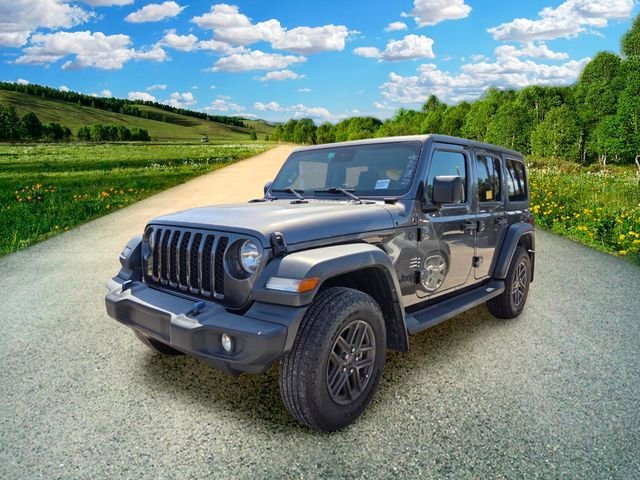 Used 2024 Gray Jeep Sport S image 3
