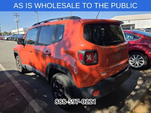 Used 2017 Orange Jeep Sport image 3